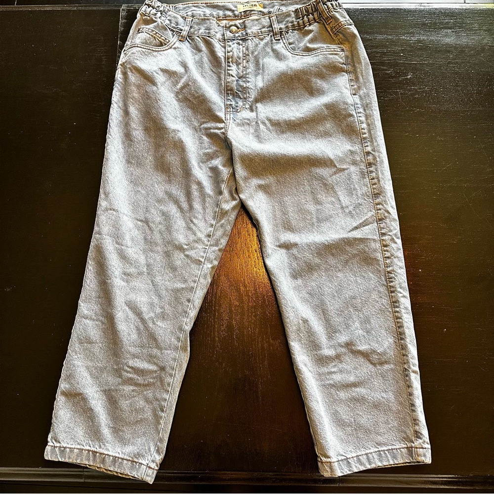 Retro Haband Duke Size 38 Light Wash Denim Jean Trendy Dad Jean